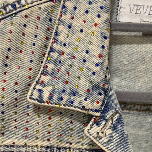 Multicolor Jean Jacket - Picture 5 of 5